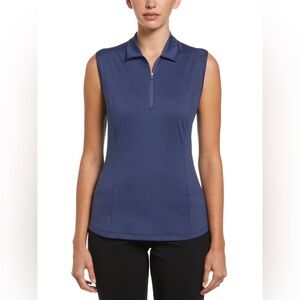 CALLAWAY WOMENS TONAL HEATHER GOLF POLO